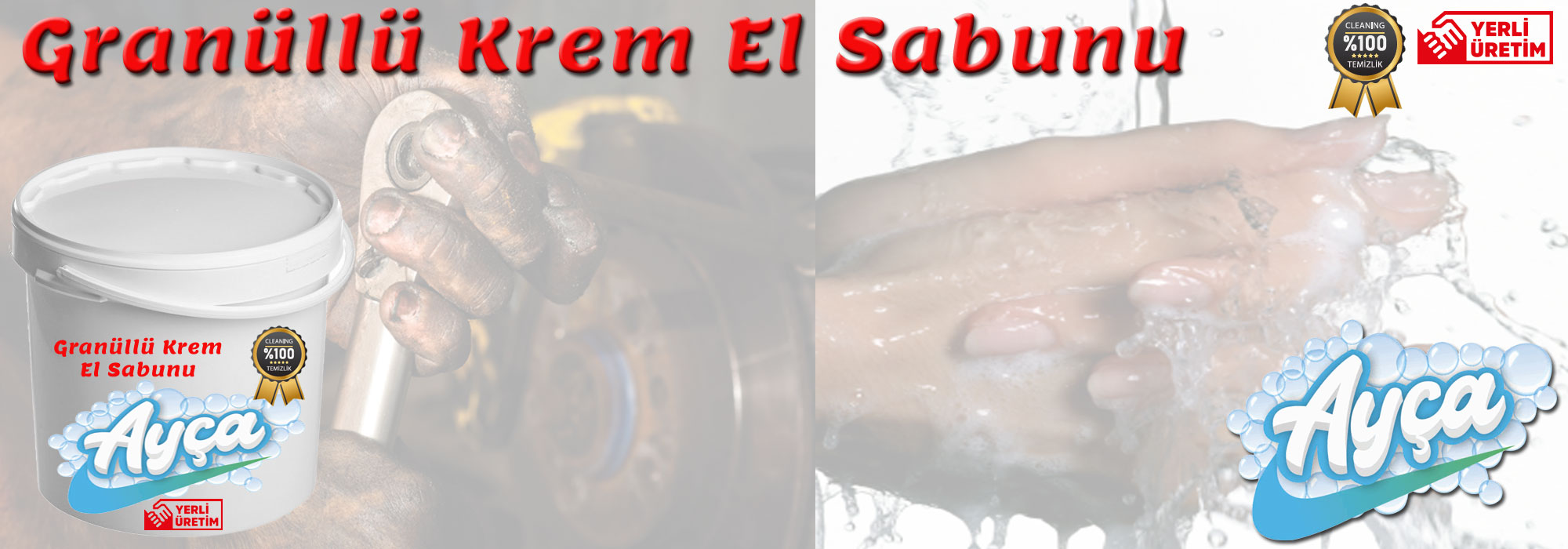 AYÇA Granüllü El Krem Sabunu
